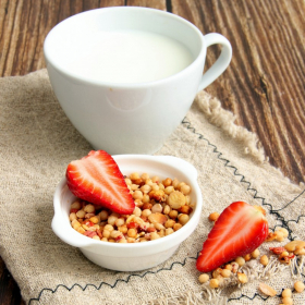 Céréales Muesli Crunchy Fraise