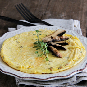 Omelette hyperprotéinée aux champignons SG